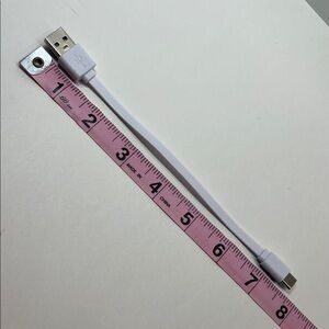 White USB Charging Cable